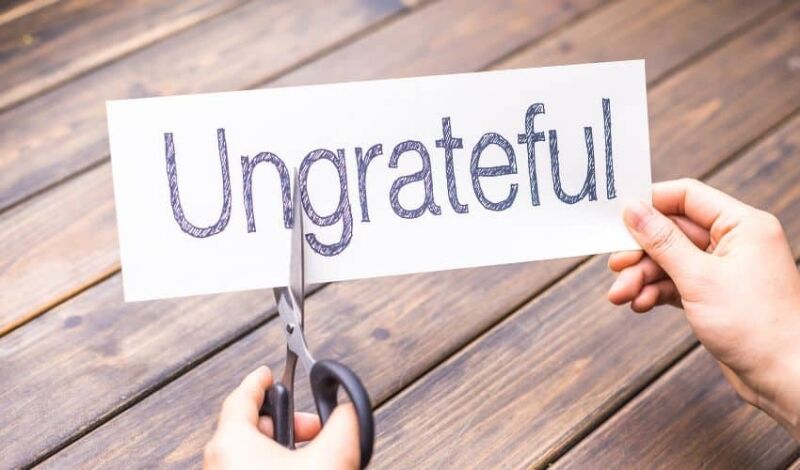 The Consequences of Being Ungrateful & How Mindfulness Can Help ungrateful, The Consequences of Being Ungrateful & How Mindfulness Can Help