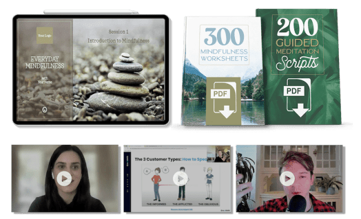 , Mindfulness Teaching Toolkit (sticky footer)