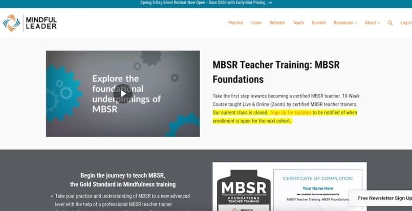 best mindfulness certification programs, 10 Best Mindfulness Certification Programs (Expert-Selected)