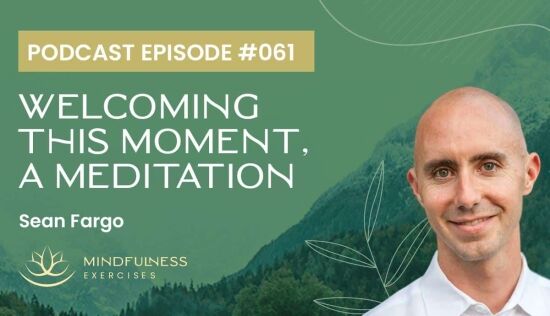 Welcoming This Moment, A Meditation with Sean Fargo Welcoming This Moment, A Meditation with Sean Fargo