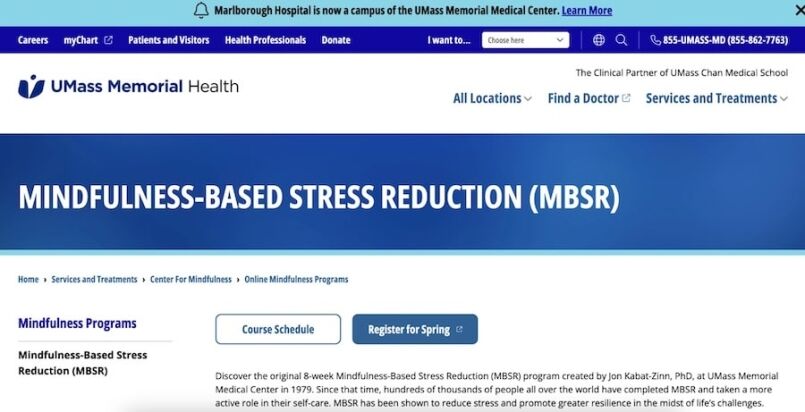Mindfulness-Based Stress Reduction (MBSR) Program best mindfulness certification programs, 10 Best Mindfulness Certification Programs (Expert-Selected)